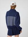 Koton Sweatshirt 5WAL10210IK Lacivert