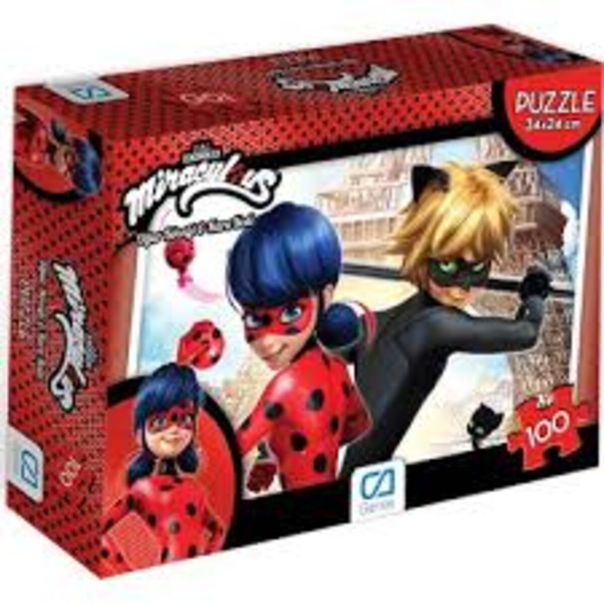 Ca Games Puzzle 100 Parça Miraculous CA100-5002