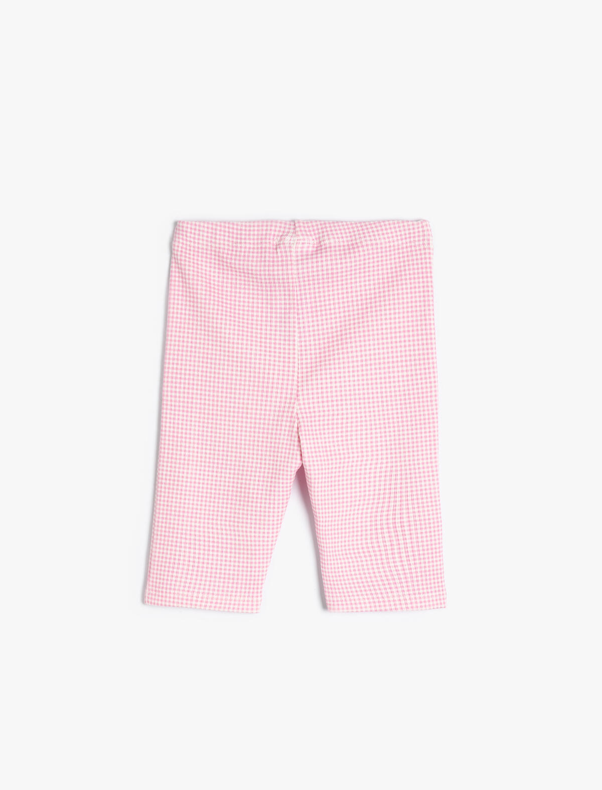 Koton Tayt Kız Çocuk 4SKG40206AK Pembe Ekose
