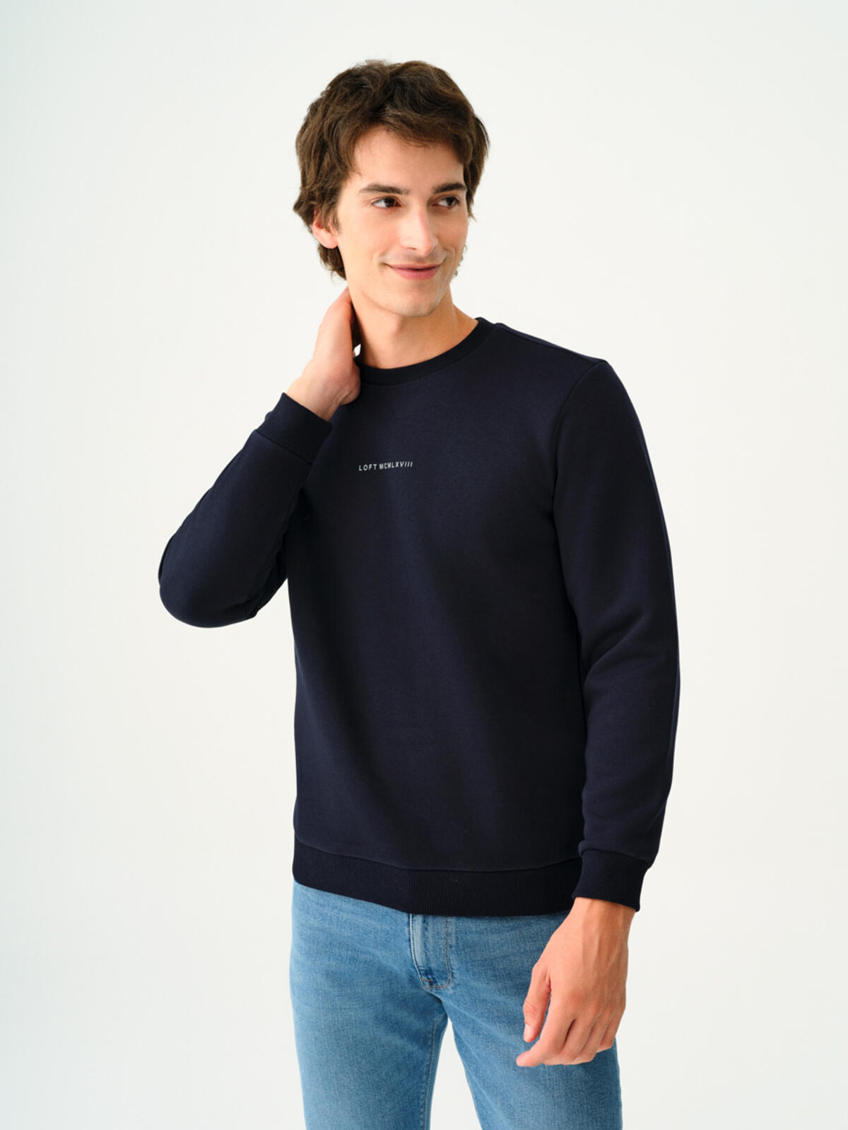 Loft Sweatshirt LF2034268 Lacivert