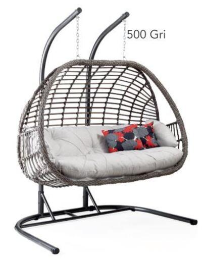 Capri Salıncak İkili Oylat 1550 Gri