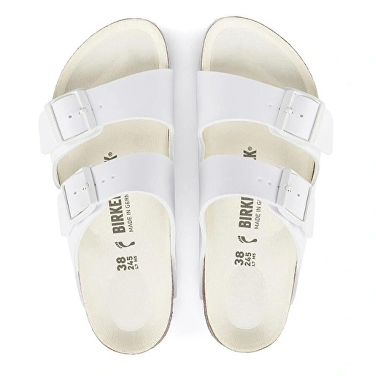 Birkenstock Arizona Bf Triples 1019046 White