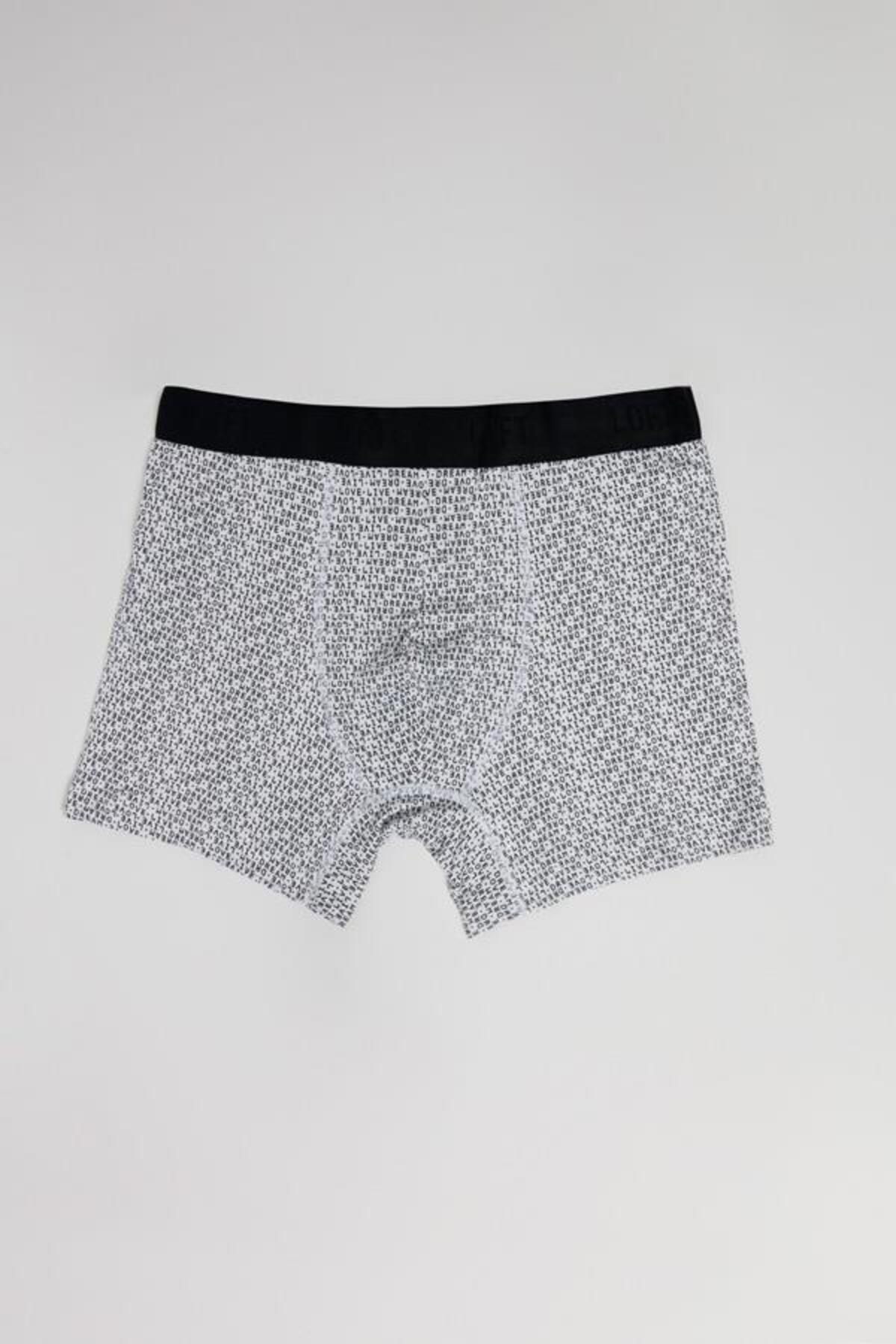 Loft Boxer 2035961 Siyah-Beyaz