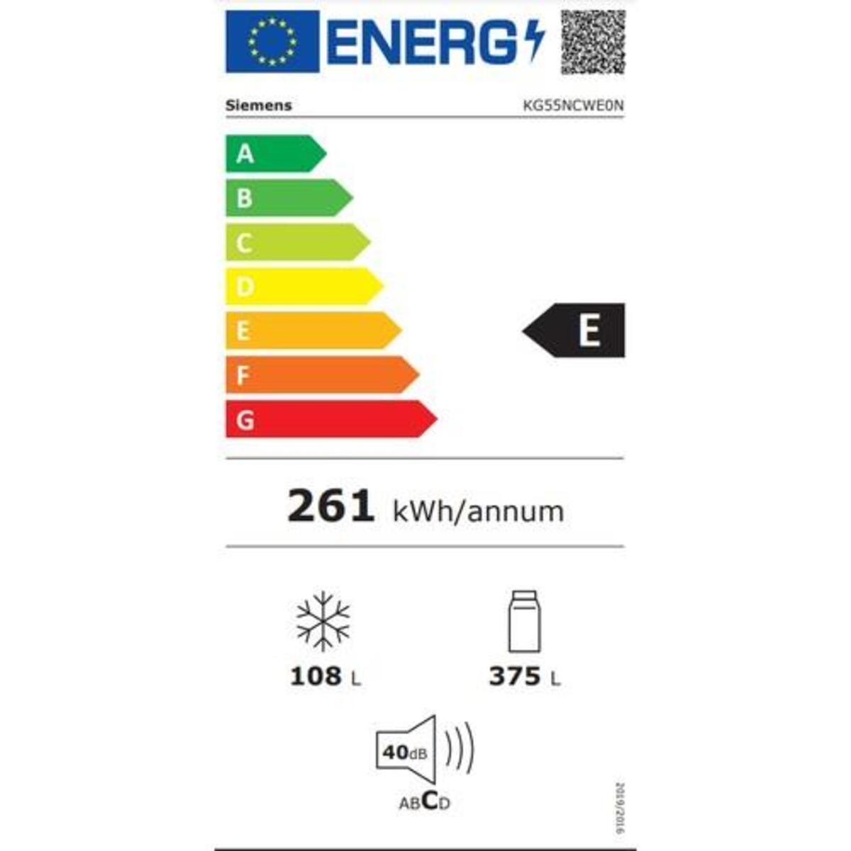 Siemens Buzdolabı KG55NCWE0N