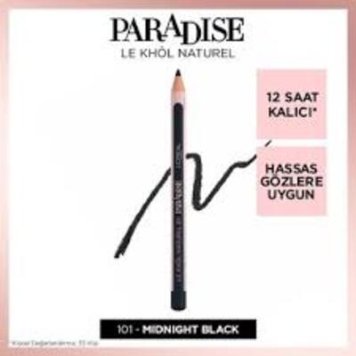 Loreal Paris Göz Kalemi Paradise Le Khol Siyah (Dy)