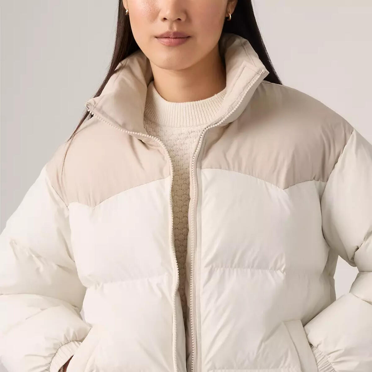 Levis Kadın Mont 003FV-0000 Ekru