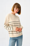 Loft Sweatshirt 2038205 Açık Taş