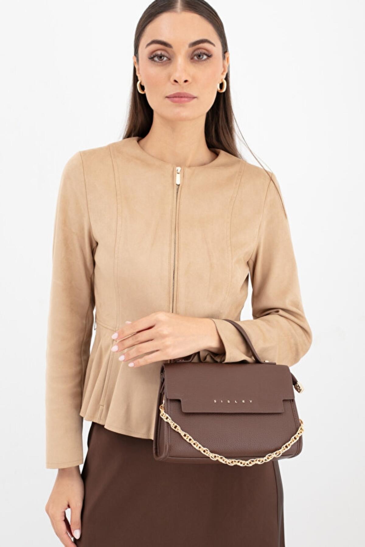 Sisley Kadın Kol Çantası SLY_237 Kahve Sisley Kadın Kol Çantası SLY_237 Kahve