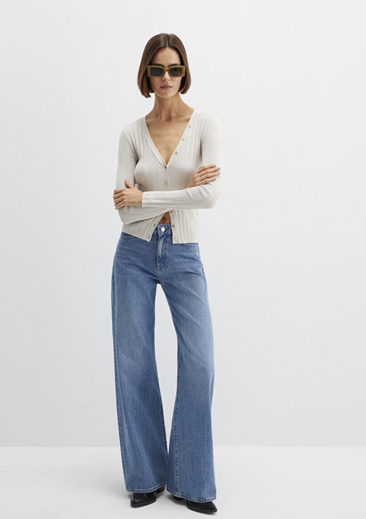 Mavi Kadın Hırka M1710864-80194 Ekru