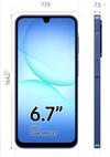 Samsung Cep Telefonu Galaxy A17 6/128Gb Mavi