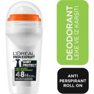 Loreal Men Expert Roll-On Shirt Protect Leke Karşıtı 50Ml (Dy)