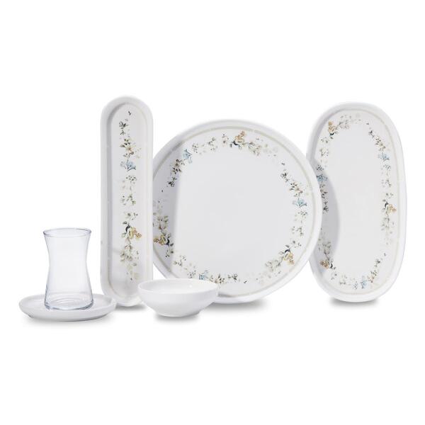 Korkmaz Kahvaltı Tk 25P Luna Coll. A8689-01