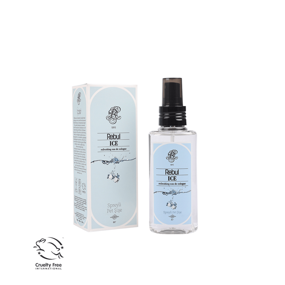 Rebul Kolonya Spreyli Pet İce 125Ml
