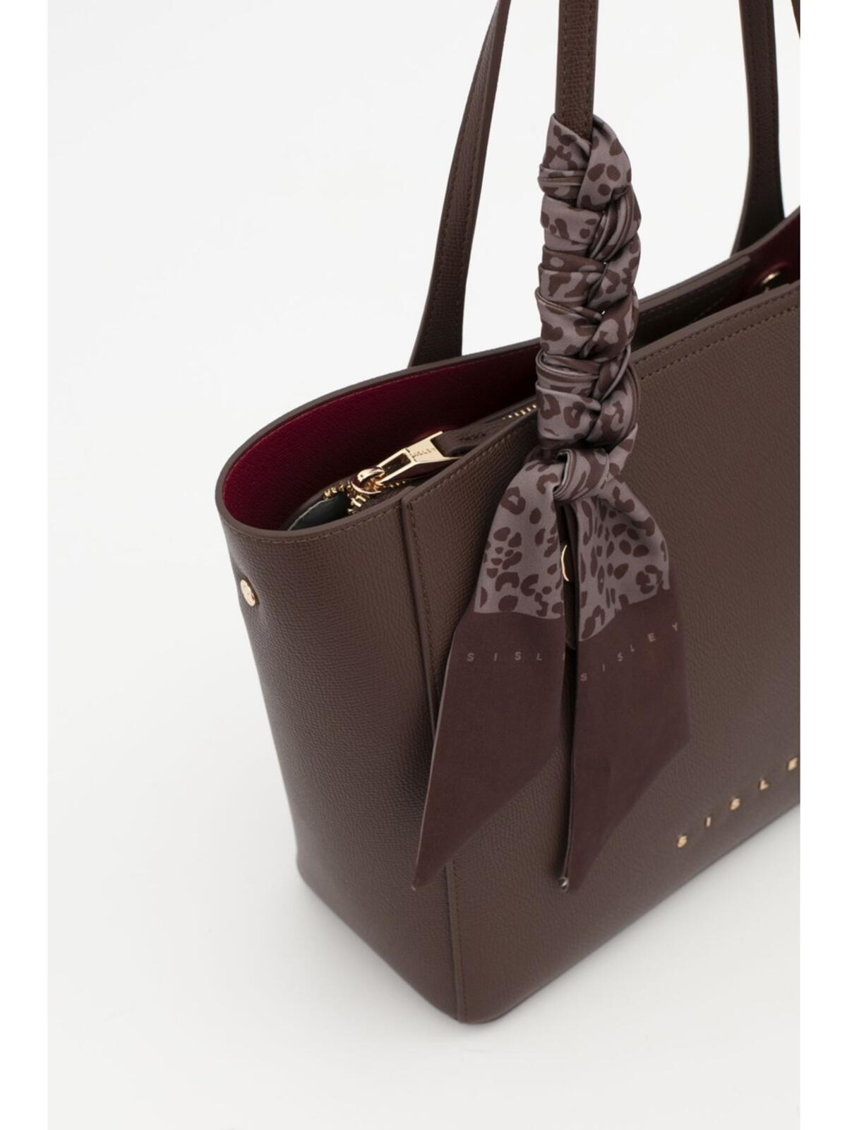 Sisley Kadın Kol Çantası SLY_284 Kahve-Bordo