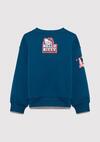 Mavi Sweatshirt Kız Çocuk M7S10164-89110 Mavi