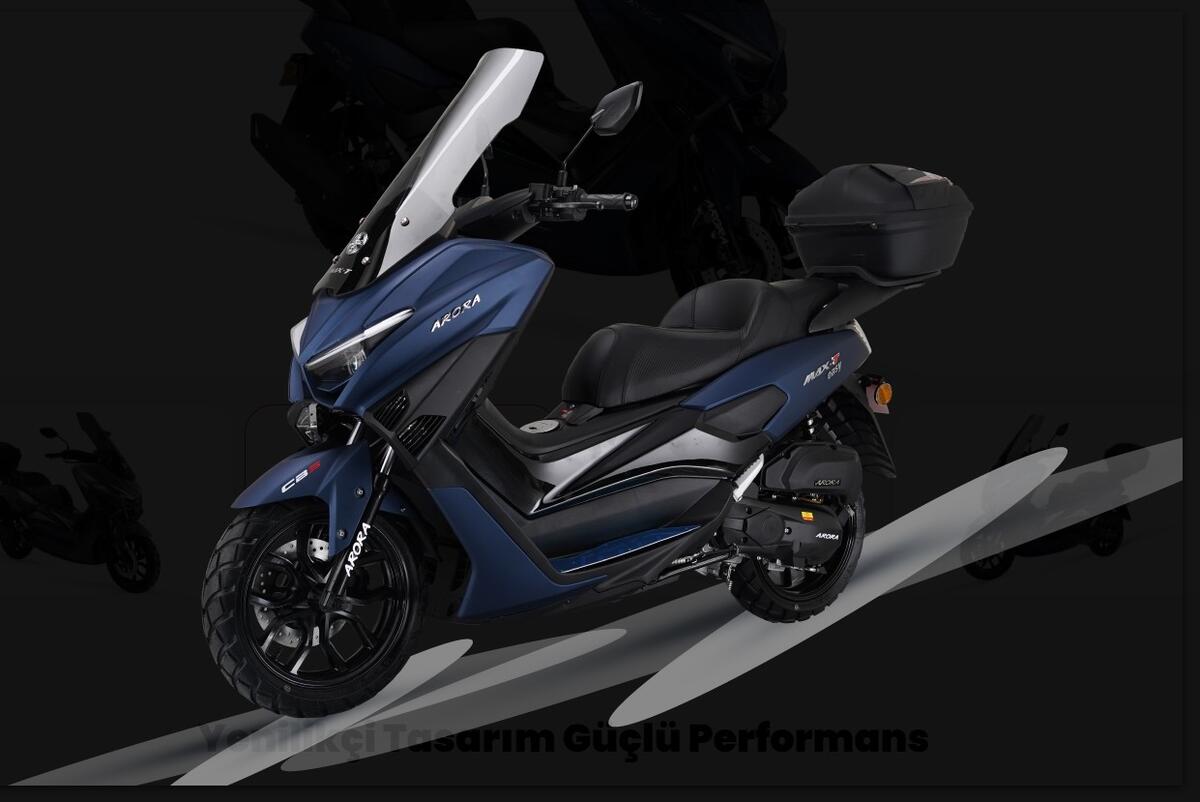 Arora Motosiklet Max T Easy Mavi