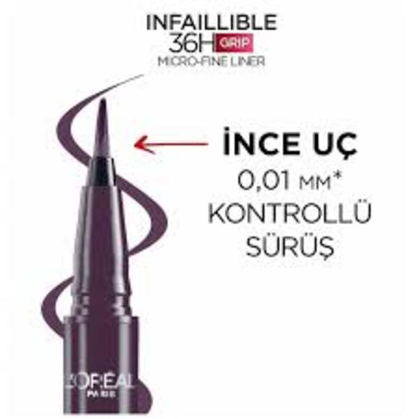 Loreal Paris Eyeliner İnfaillible Micro 04