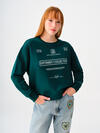 Loft Sweatshirt LF2038202 Koyu Yeşil
