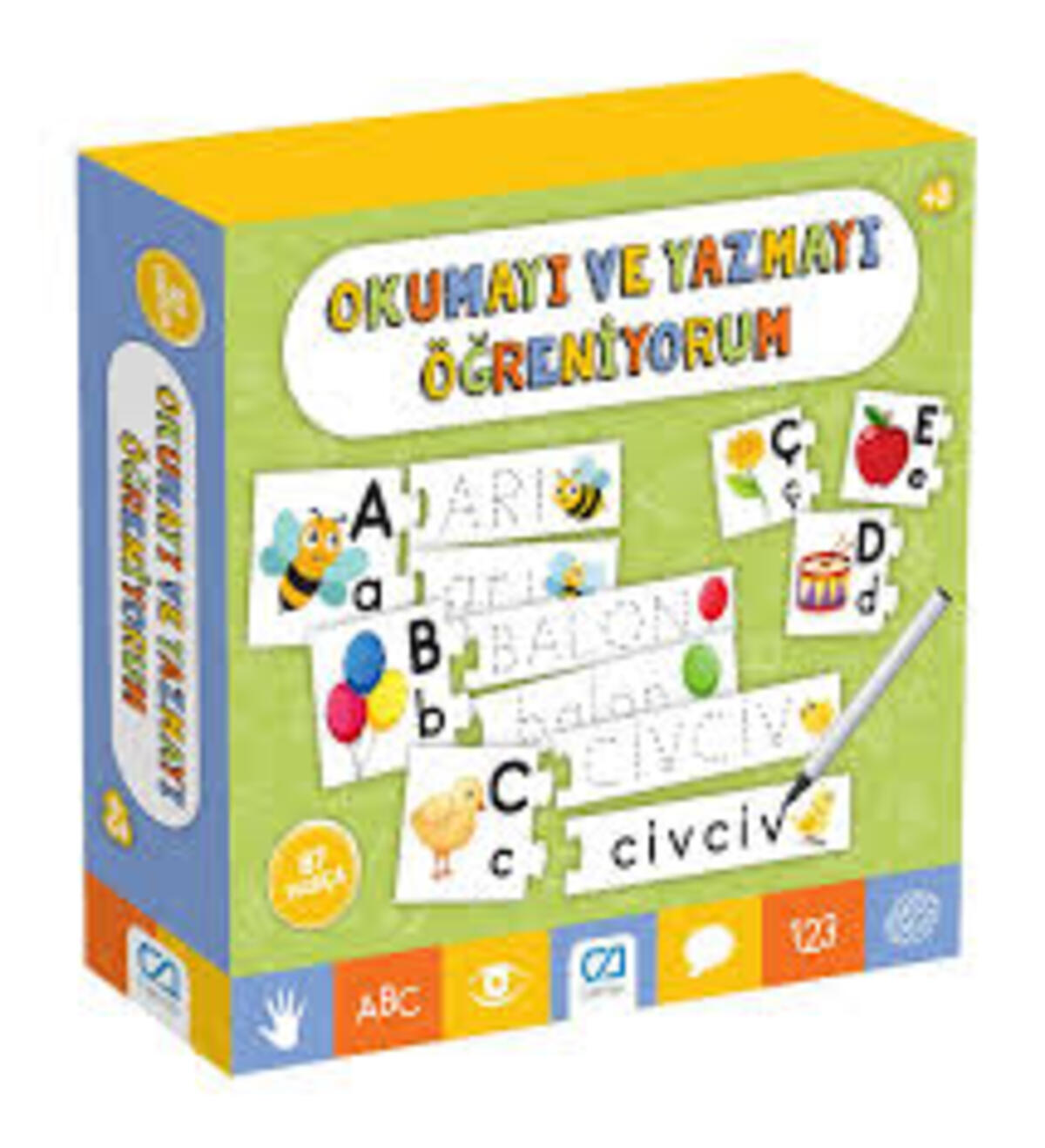 Ca Games Eğitici Puzzle Okumayı Ve Yazmayı Öğreniyorum CA-5127