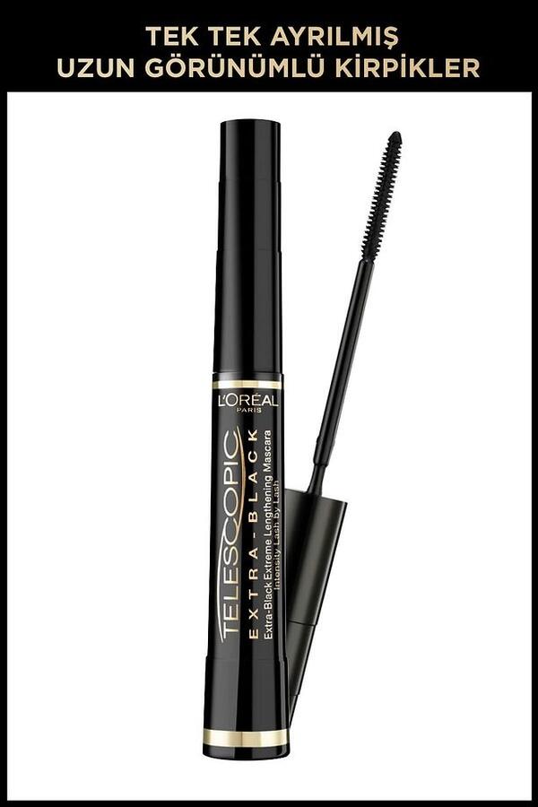 Loreal Paris Mascara Telescopic Carbon Siyah