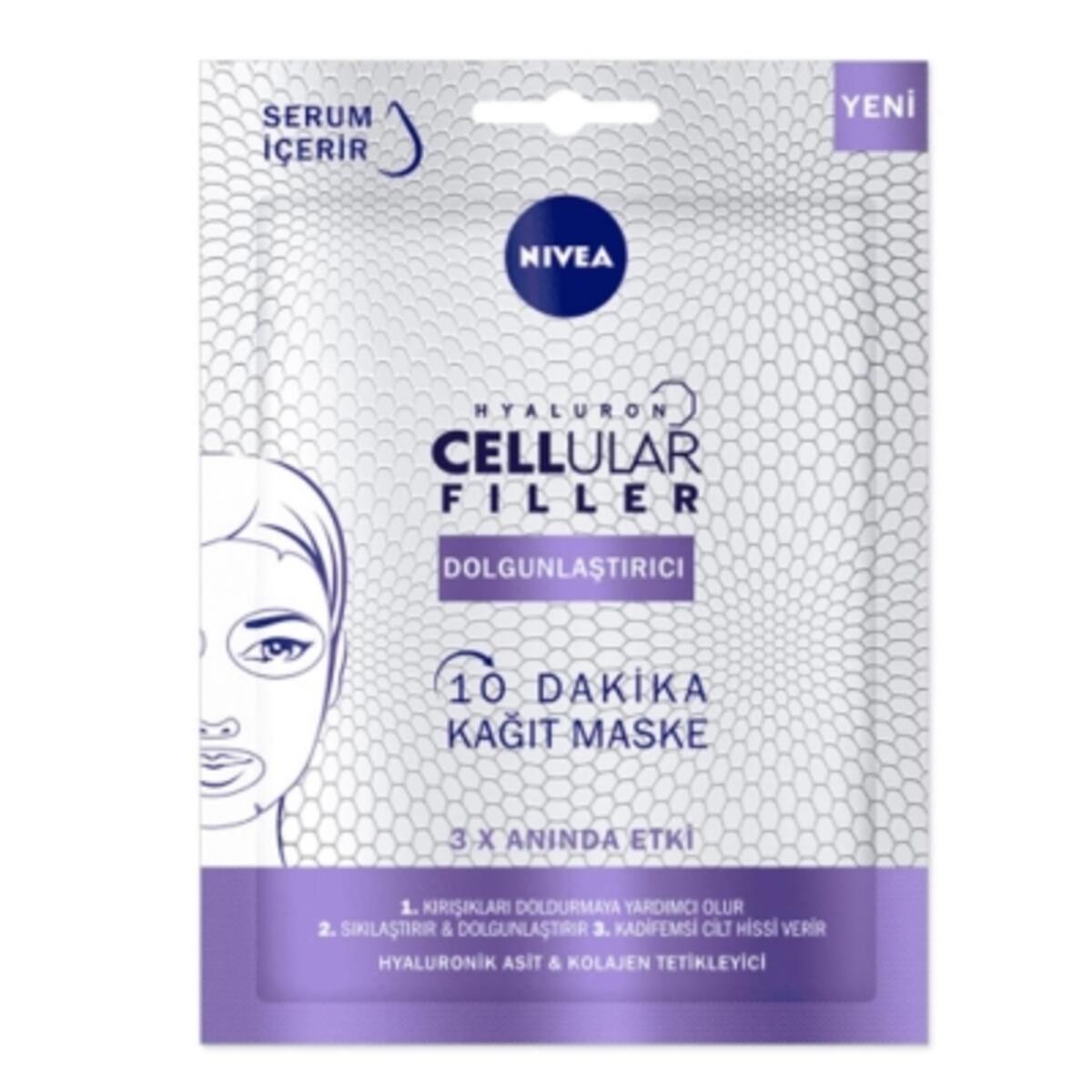 Nivea Maske Cellular Cilt Dolgunlaştırıcı