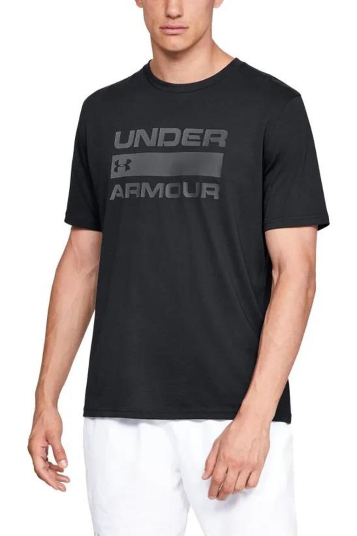 Under Armour Ua Team İssue Wordmark Ss 1329582-001 Siyah