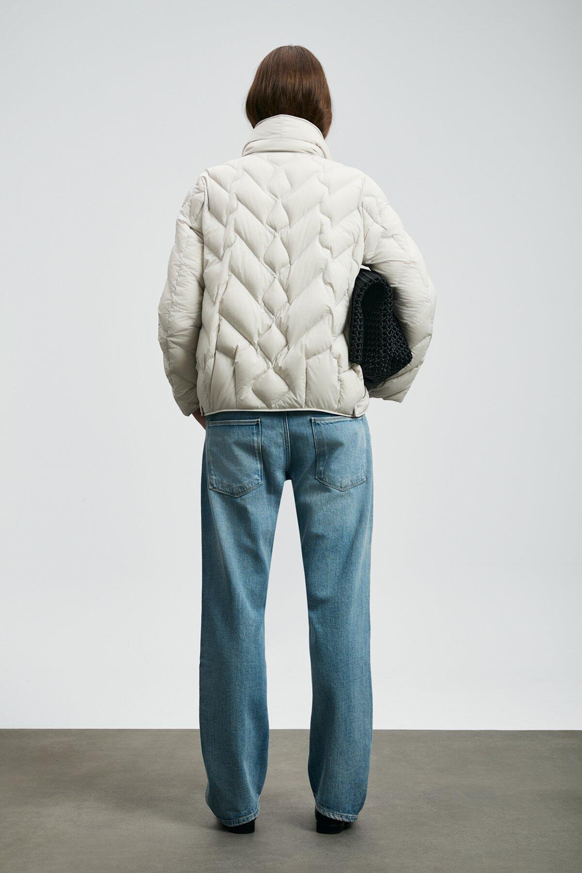 Lufıan Kadın Mont Desert 122120043 Ekru