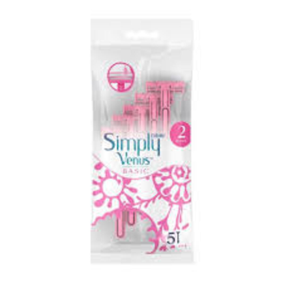 Gilette Traş Bıçağı Venüs Kullan At Simply Basic 5Li