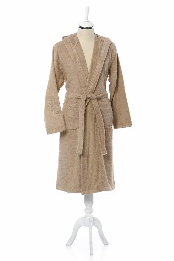 Özdilek Bornoz Kapşonlu Classic Xxxl Bej