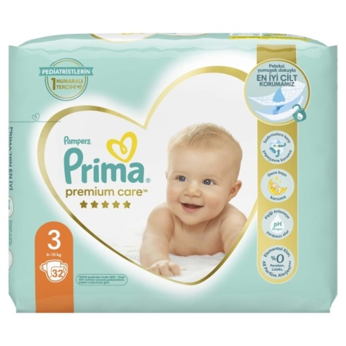 Prima Bez Premcare Midi İkiz 3 Beden 32Li