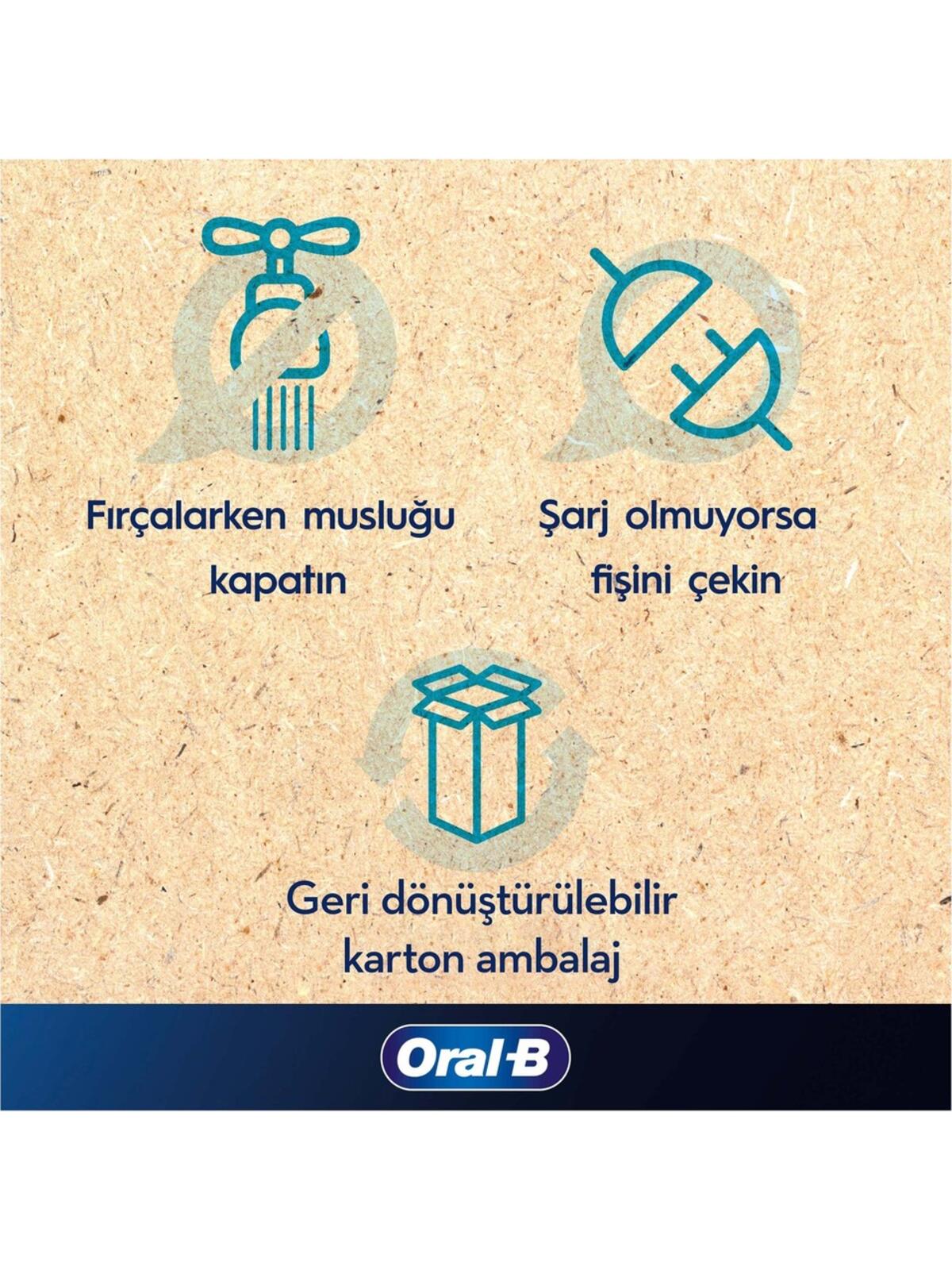 Oral-B Şarjlı Diş Fırçası Vitality Pro Protect X Clean Mavi