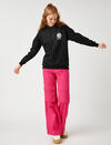 Koton Sweatshirt 3WAL10032IK Siyah
