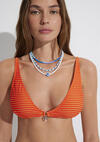 Mavi Bikini Üst M1913323-85578 Turuncu