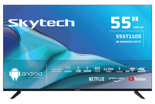 Skytech Led Tv 55" 55ST1105 4K Uhd Android