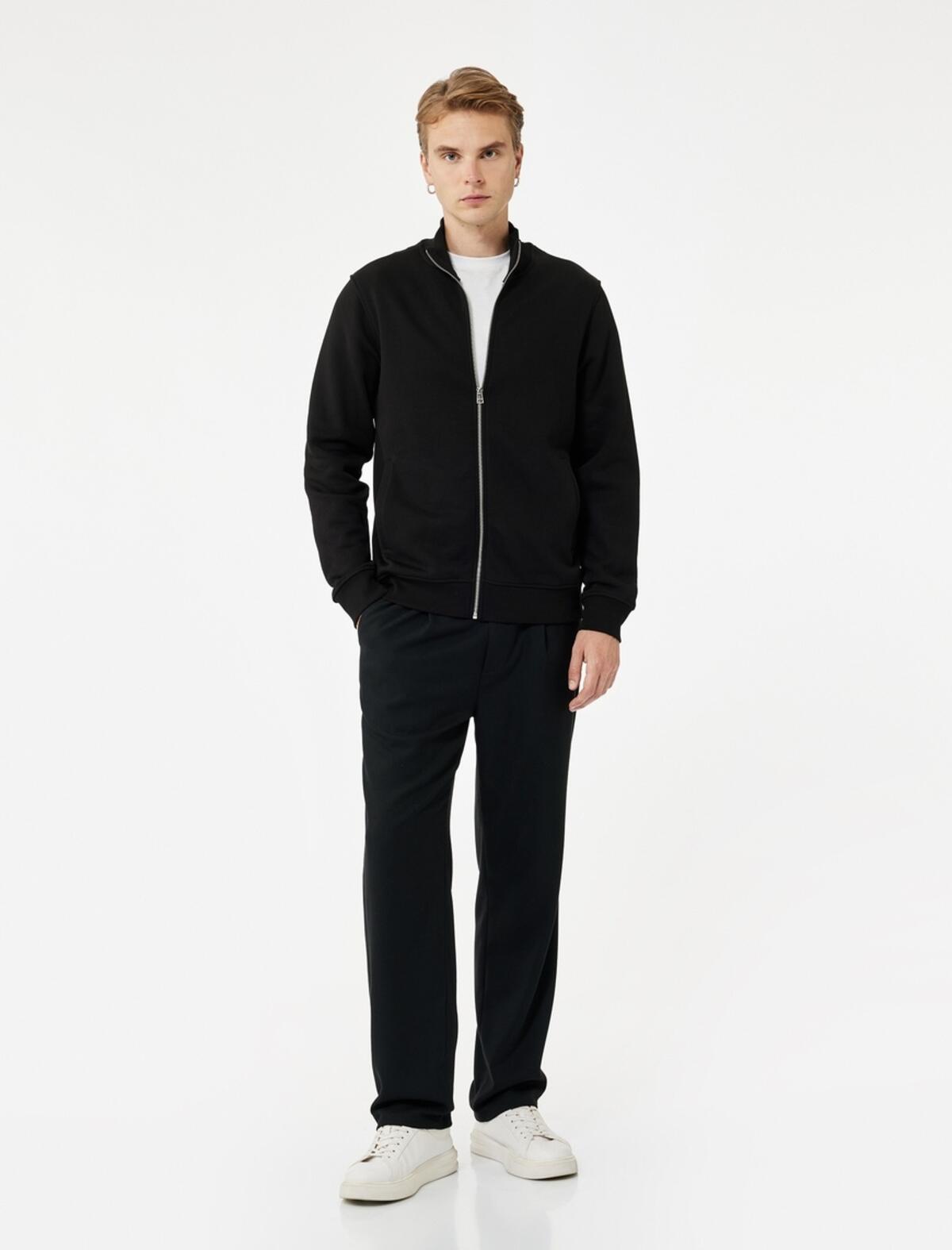 Koton Sweatshirt 6WAM70019MK Siyah
