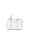 U.S. Polo Assn. Omuz Çanta US24205 Beyaz-Gri