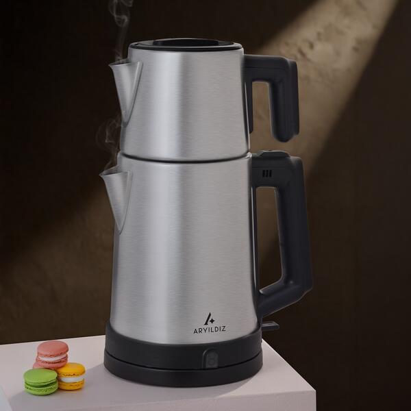 Aryıldız Çay Makinesi Tea Luxe Inox 153Ar305799