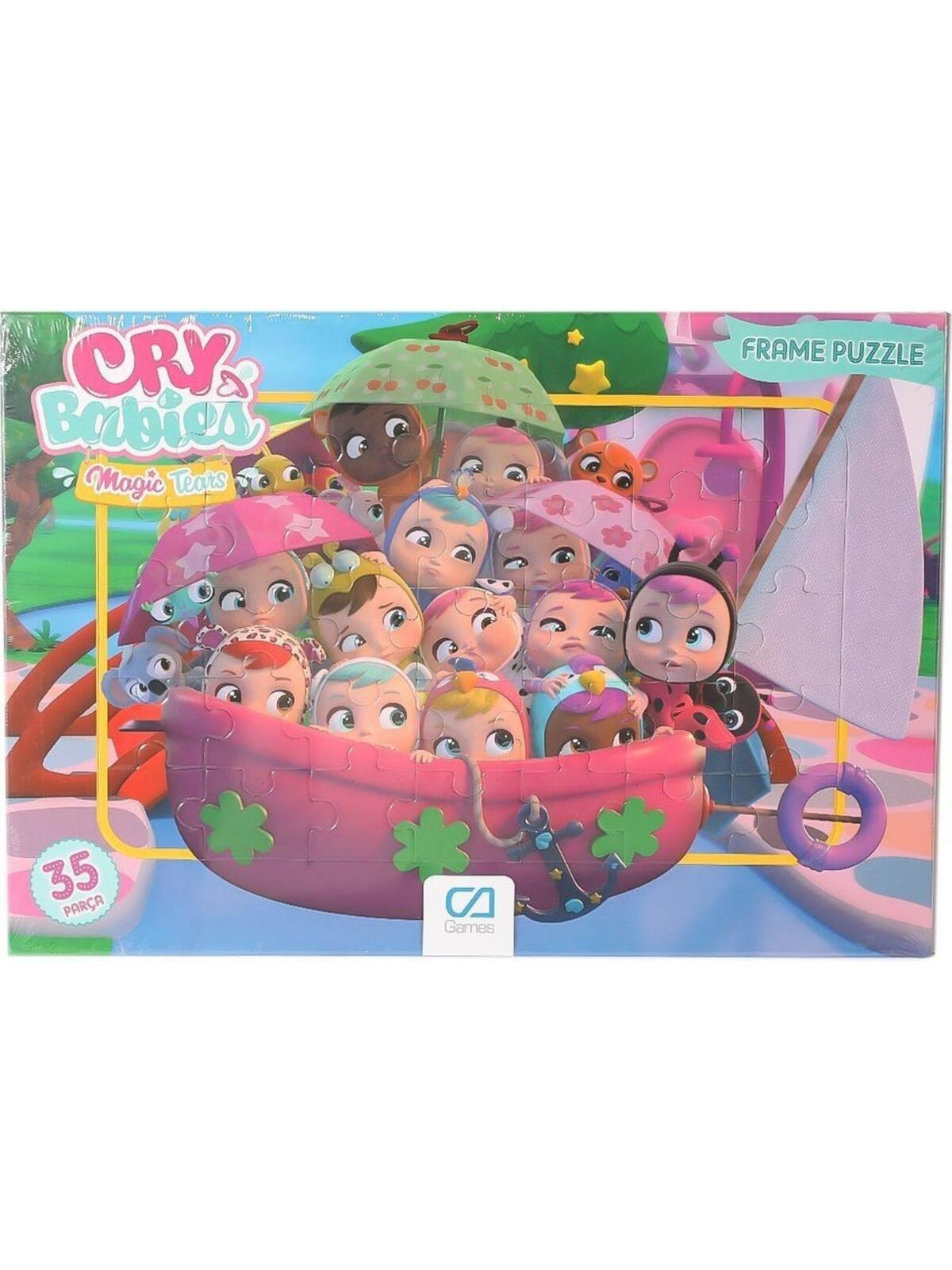 Ca Games Frame Puzzle 35 Parça Crybabies CAFRM5238-5239