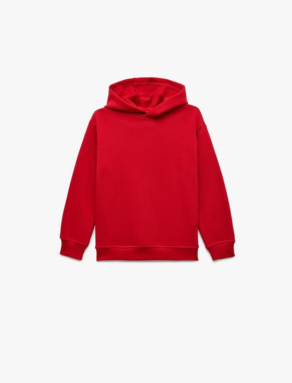 Koton Sweatshirt Erkek Çocuk 6WKB10112TK Kırmızı