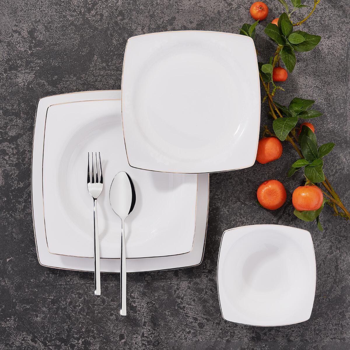 Korkmaz Yemek Tk 60P Bone Sel.A8433