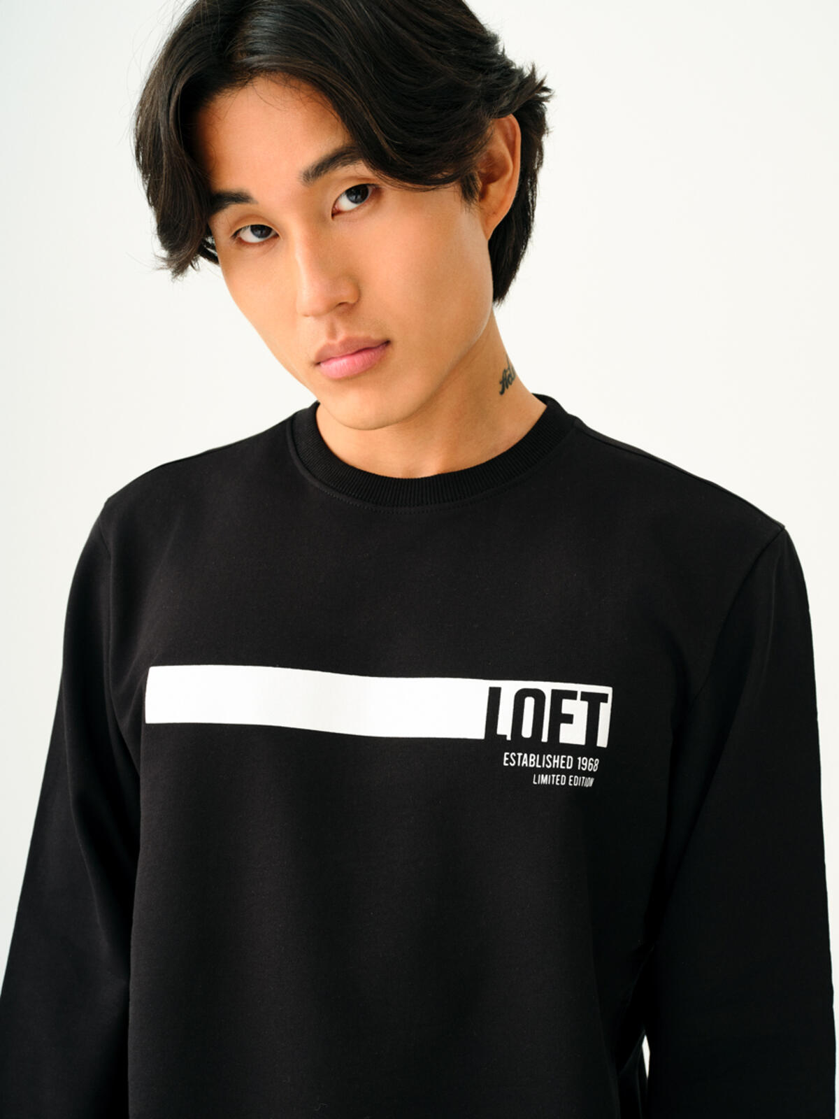 Loft Sweatshirt LF2030835 Siyah