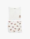 Koton Pijama Takımı 6WLK40160MK Bej Desenli