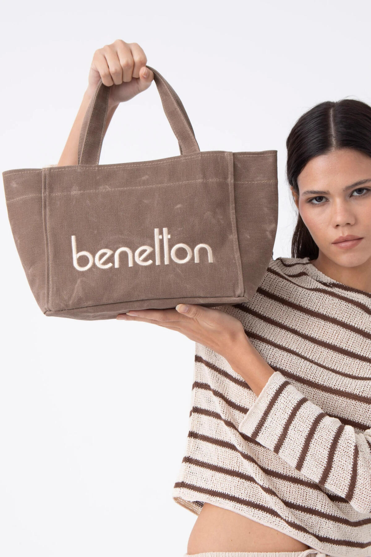 United Colors Of Benetton Kadın El Çantası BNT_1102 Kahve