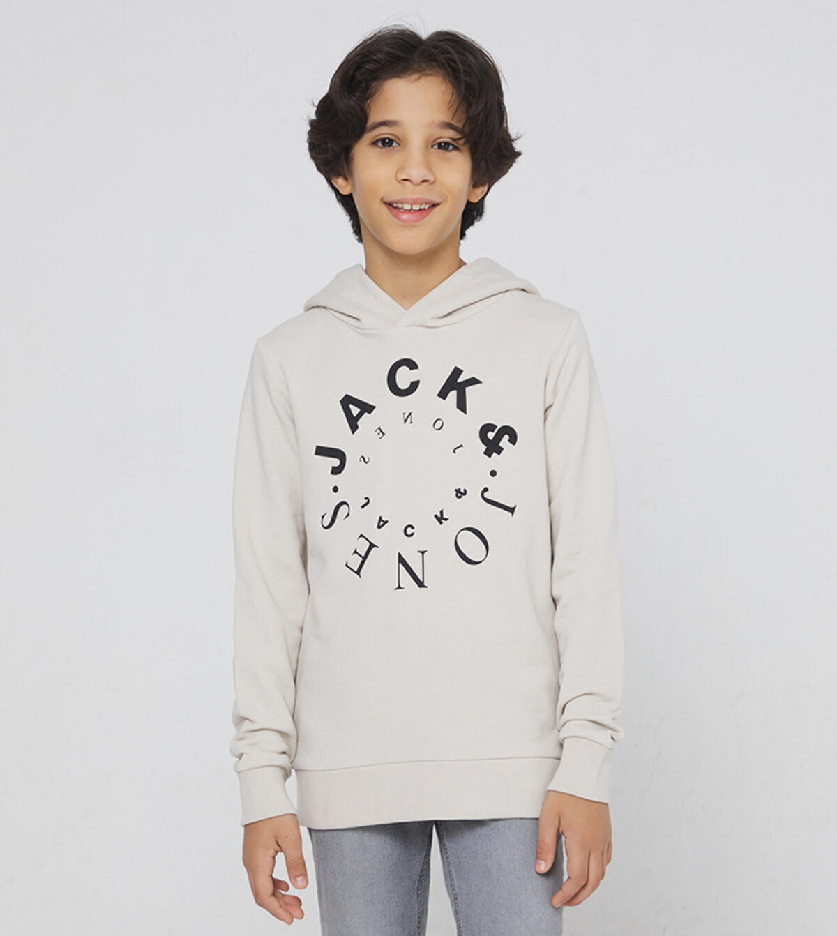 Jack&Jones Junior Sweatshirt Erkek Çocuk 12243441 Krem