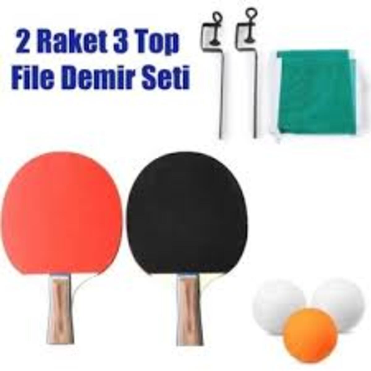 Ceo Sport Masa Tenisi Seti Fileli (2 Raket+3 Top) CEO-SP0005