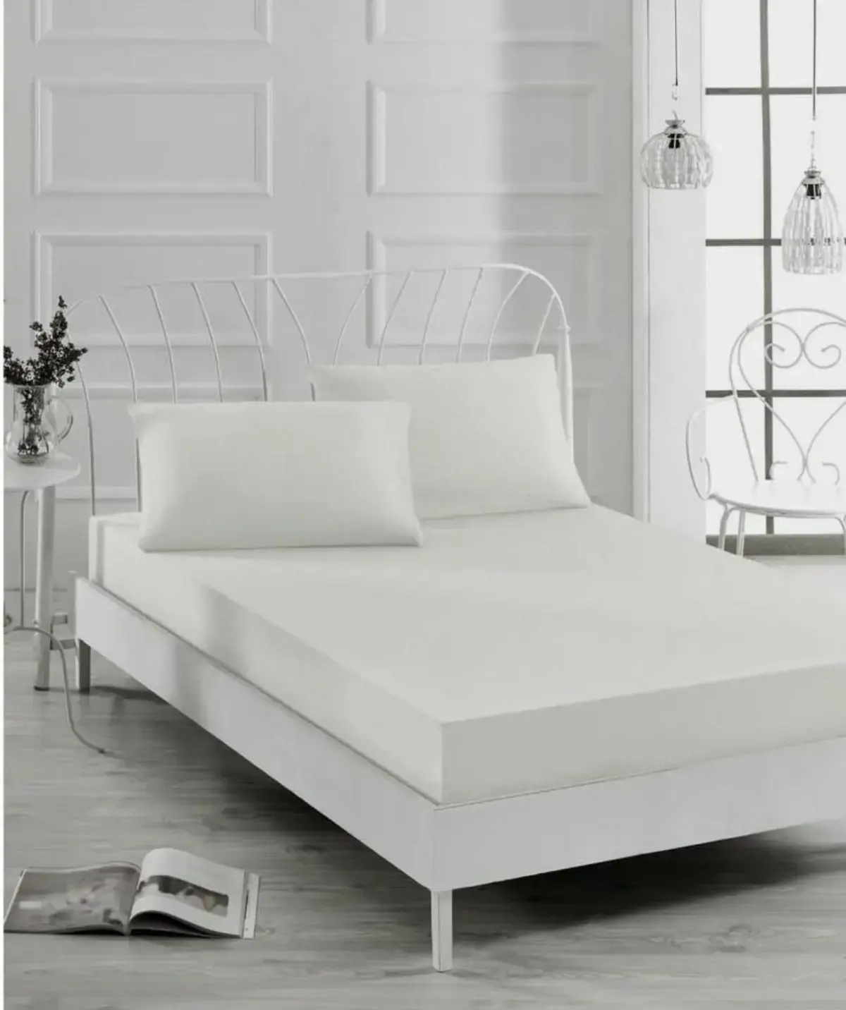 Özdilek Çarşaf Çift Kişilik 180*200 Fitted Trendy Krem