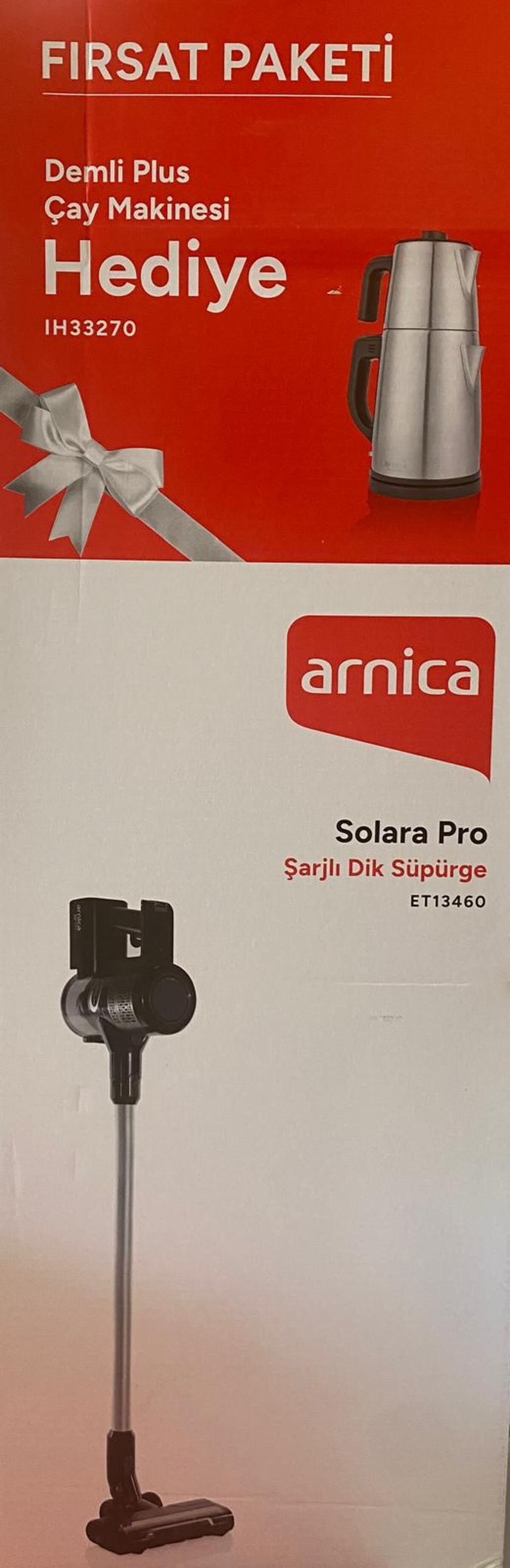 Arnica Dikey Süpürge Solara Pro Et13460+Arnica IH33270