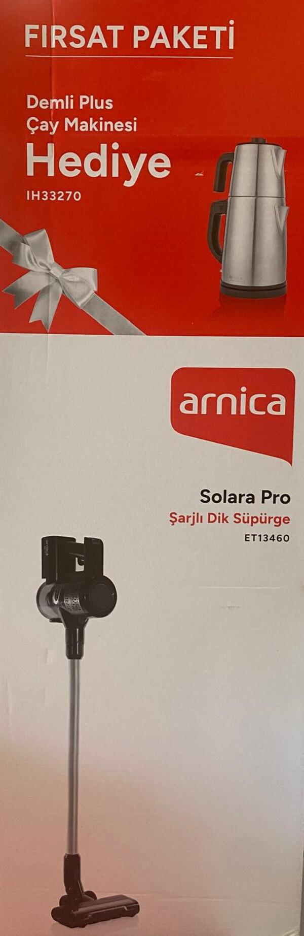 Arnica Dikey Süpürge Solara Pro Et13460+Arnica IH33270