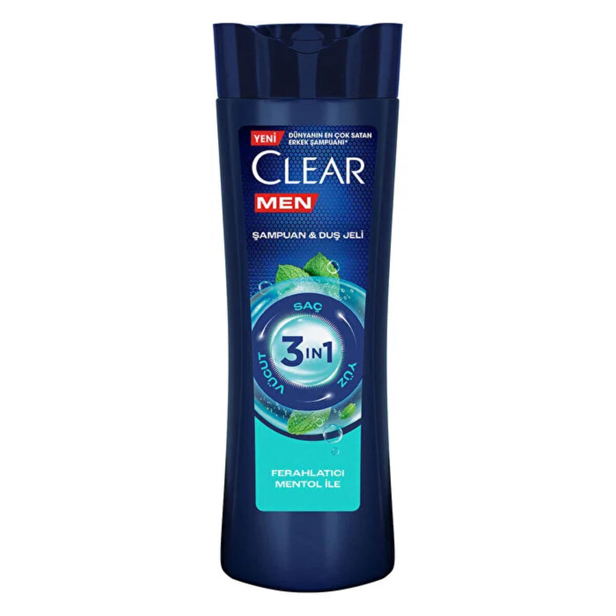 Clear Men Şampuan&Duş Jeli Arındırıcı Kömür 350Ml