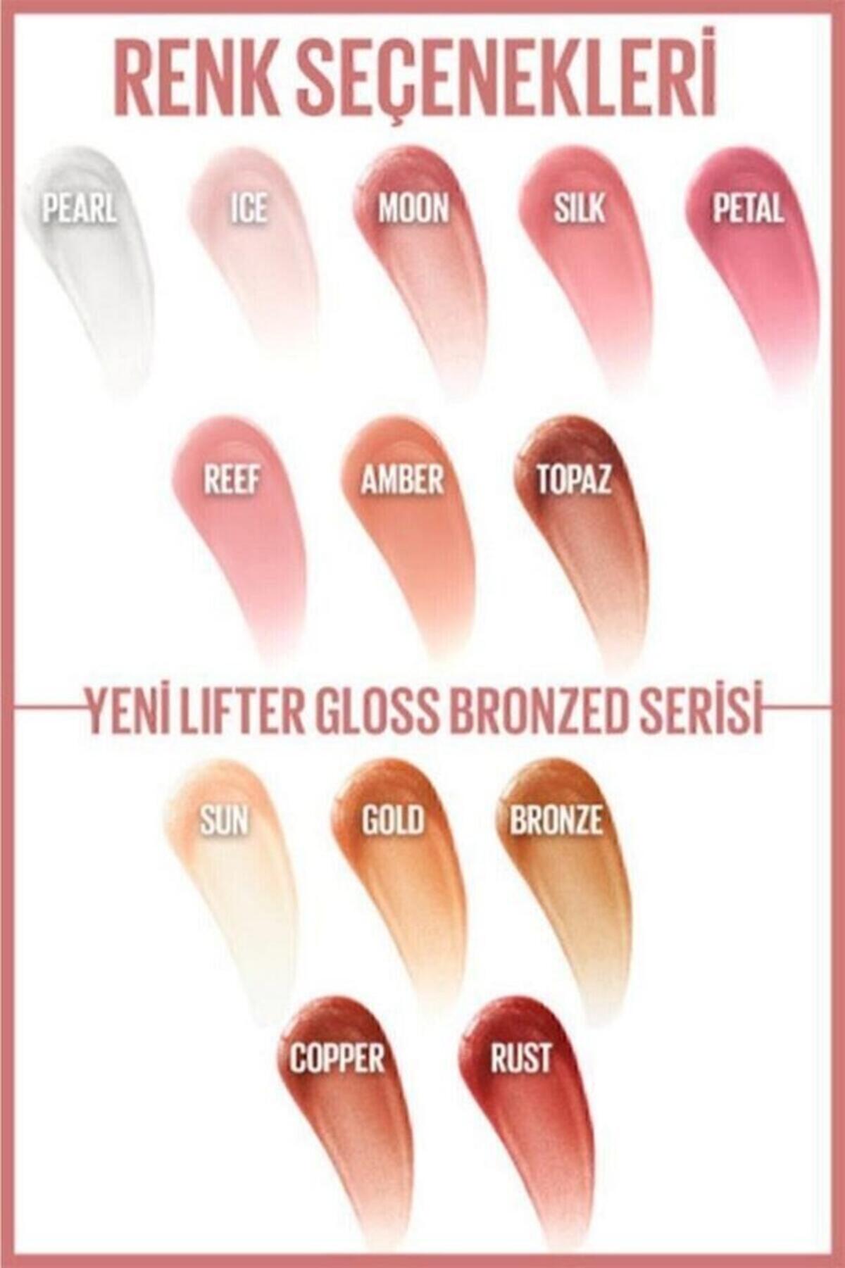 Maybelline Dudak Parlatıcısı Lifter Gloss No:017 Copper